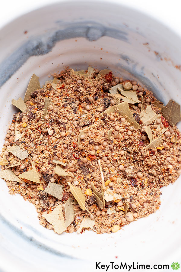 whats in a corned beef spice packet