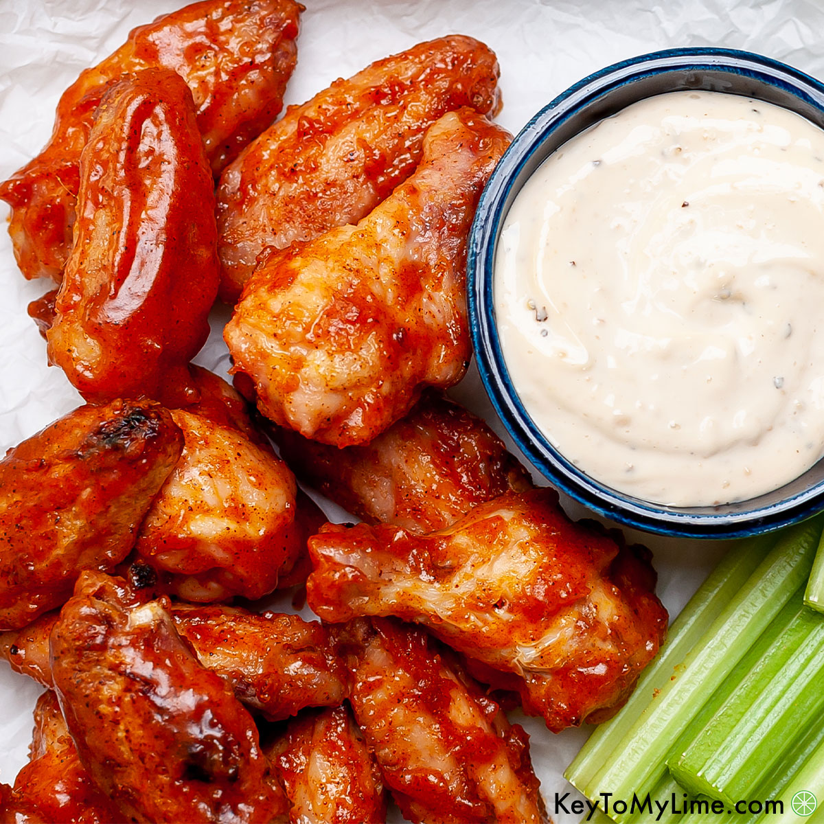 The best grilled sticky chicken wings recipe.