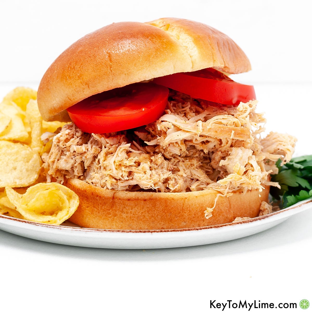 The best Instant Pot pulled chicken recipe.