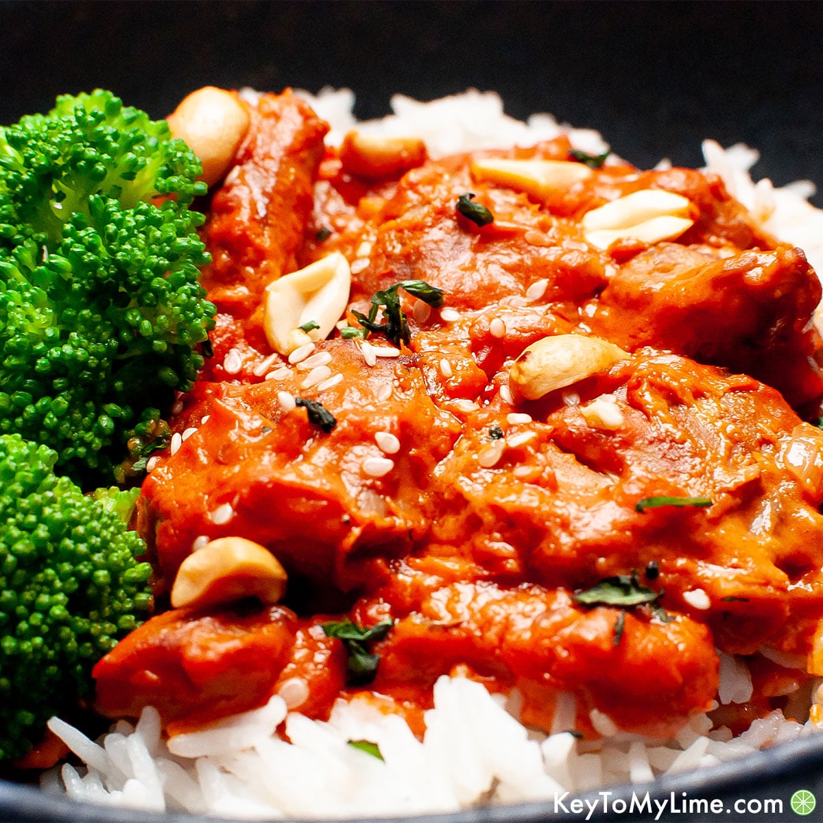 The best peanut butter chicken recipe.