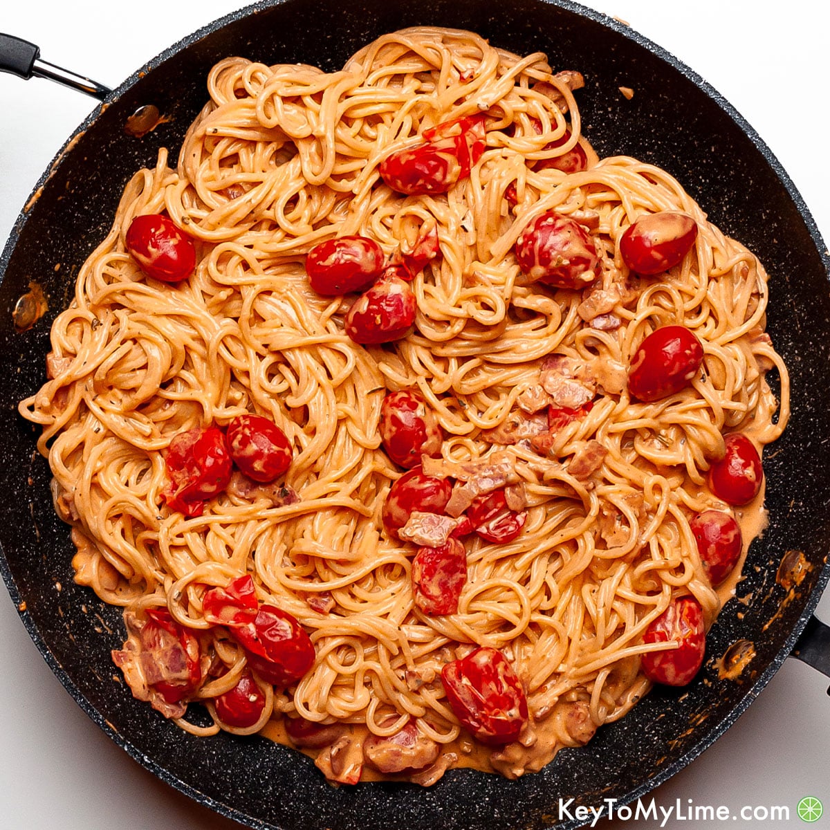 The best bacon pasta recipe.