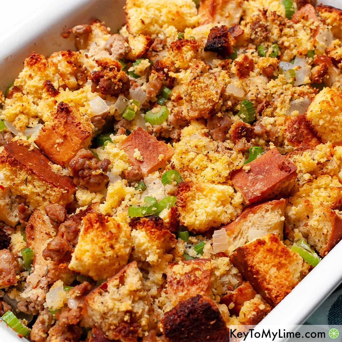The best Jiffy cornbread dressing recipe.