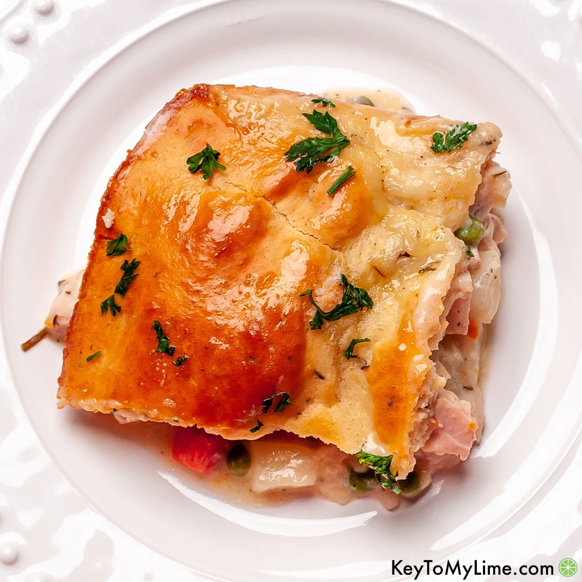 The best Bisquick chicken pot pie recipe.