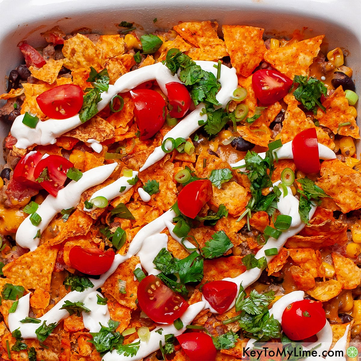 The best Dorito casserole recipe.
