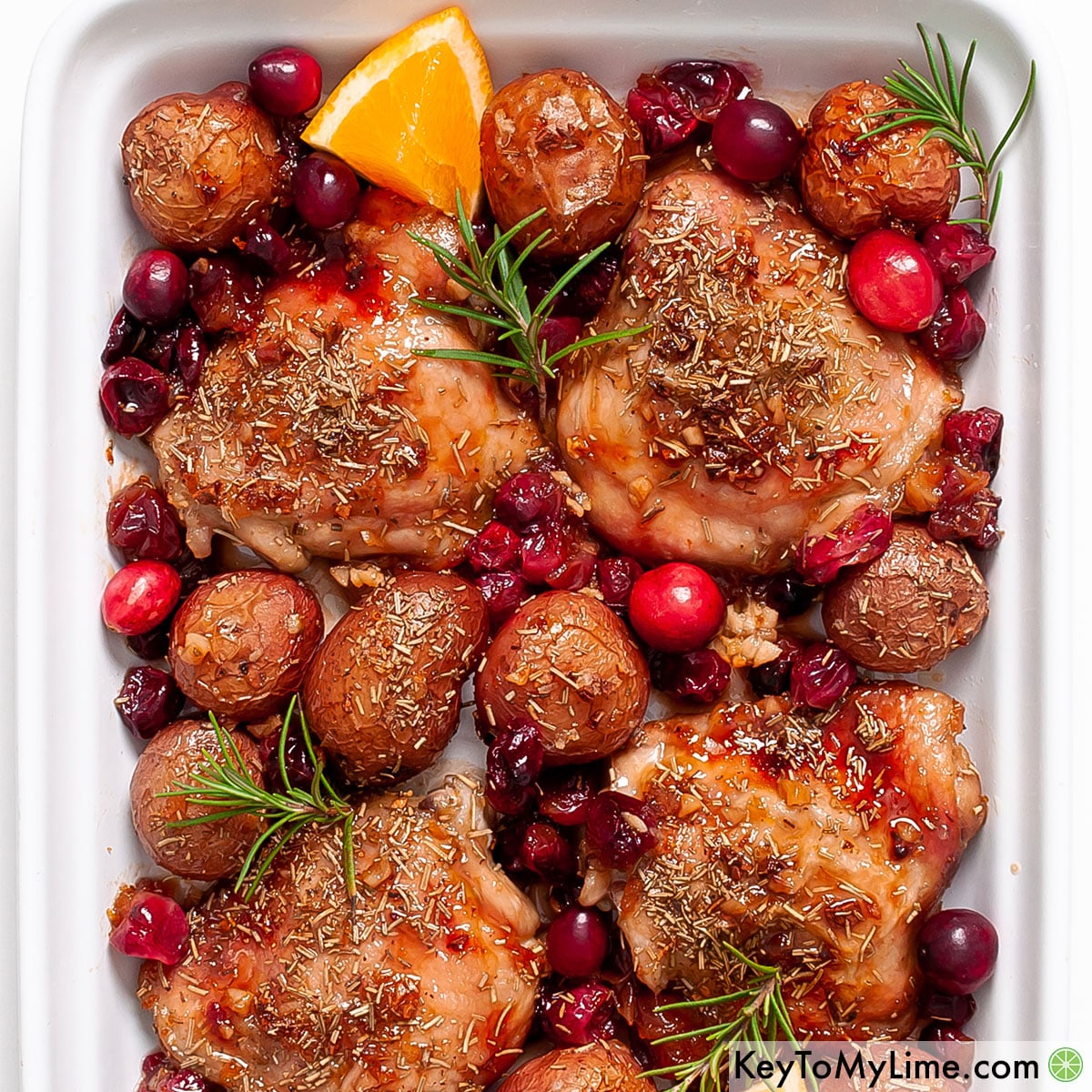 The best cranberry chicken recipe.