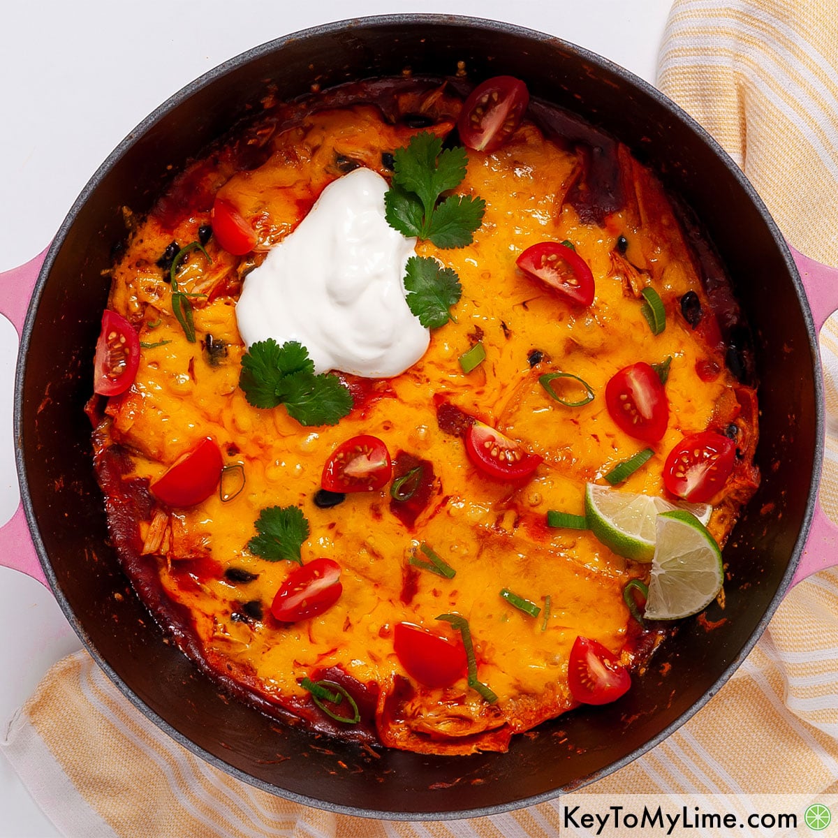 The best enchilada skillet recipe.