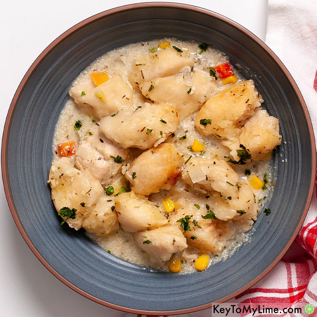 Best Crockpot chicken and dumplings recipe.