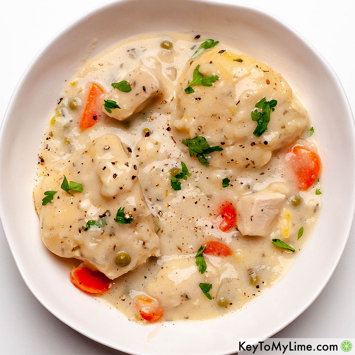 Easy Chicken and Dumplings Recipe from Scratch