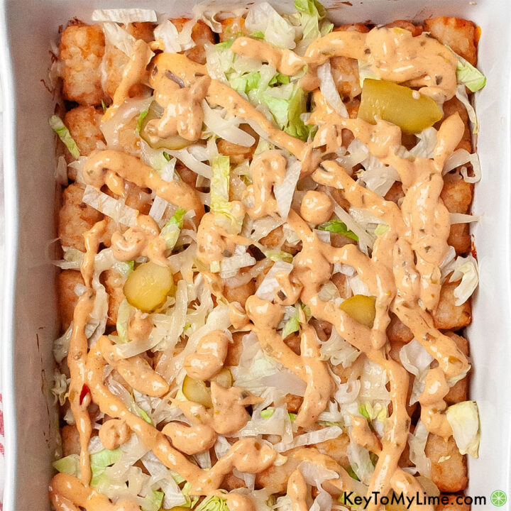 The best Big Mac casserole recipe.