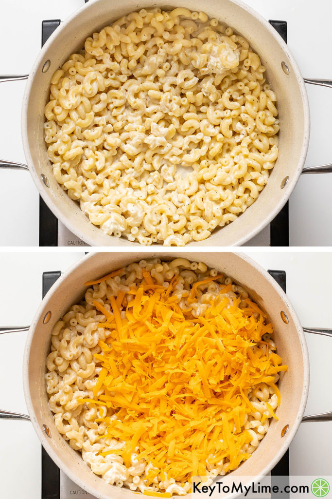 BEST Mac And Cheese Without Milk (Creamy, VIDEO) - Key To My Lime