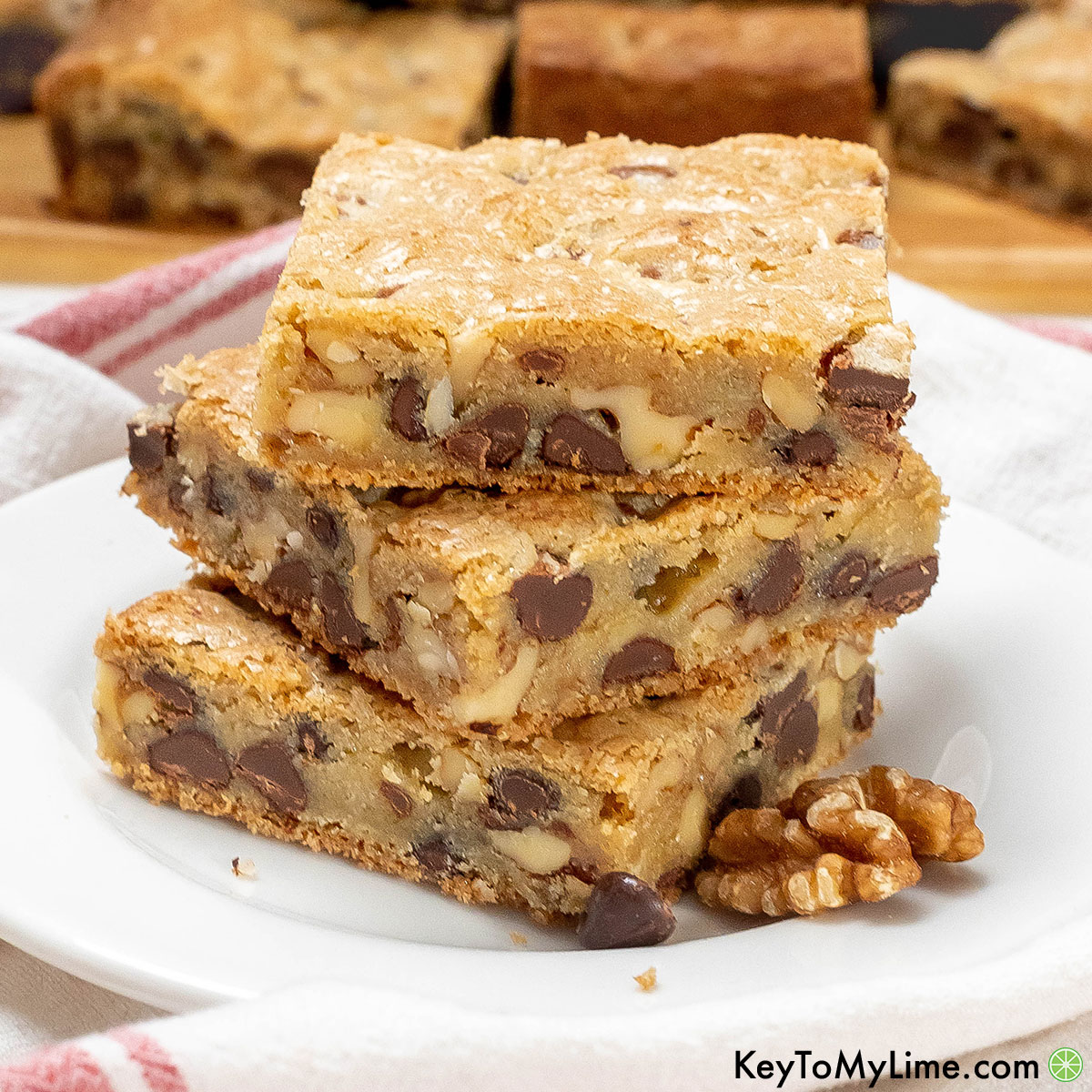 The best toll house cookie bars recipe.