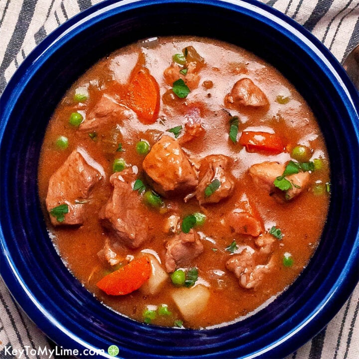 The best pork stew recipe.