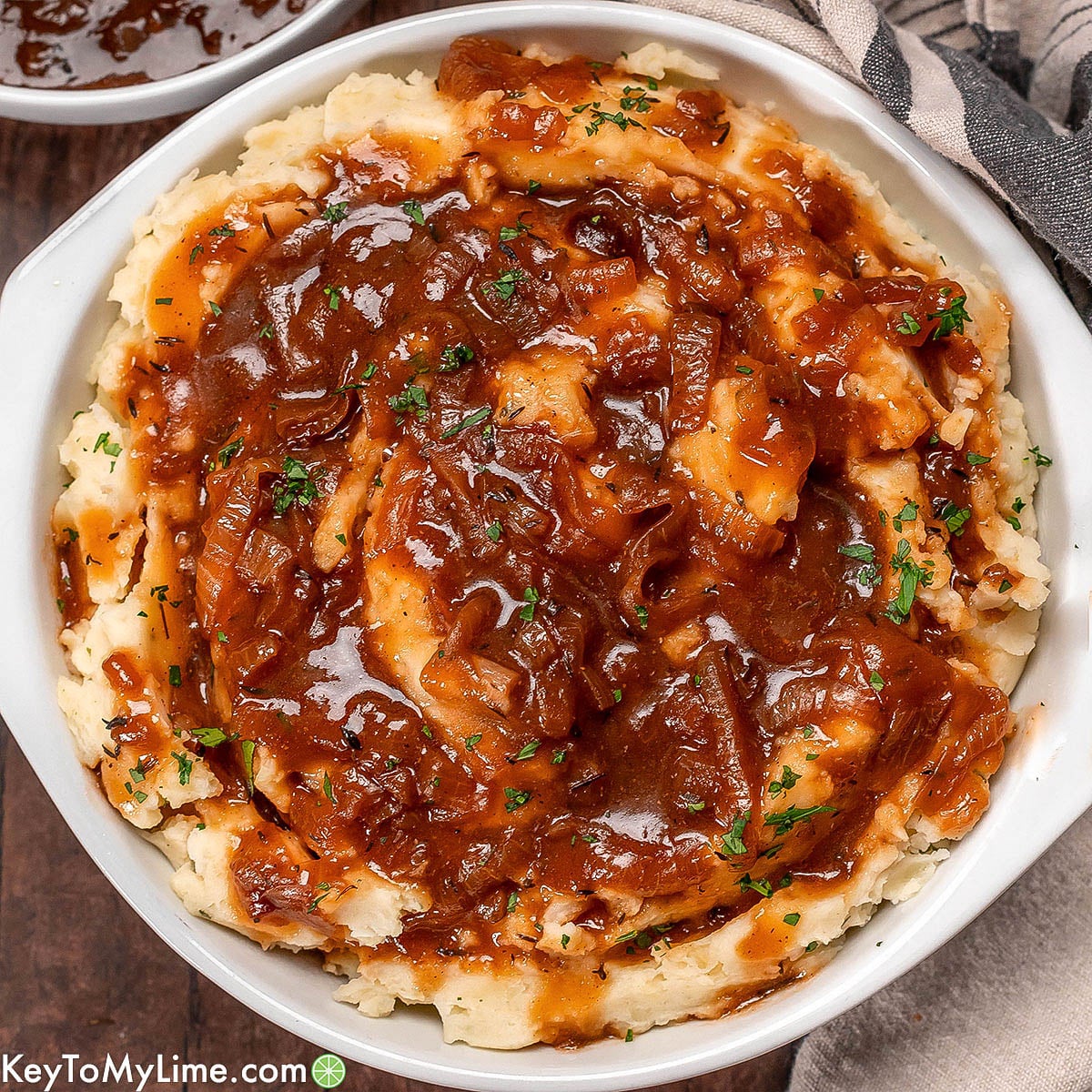 The best onion gravy recipe.