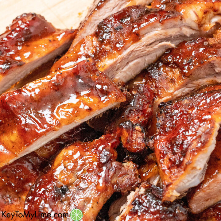 The best air fryer pork ribs recipe.