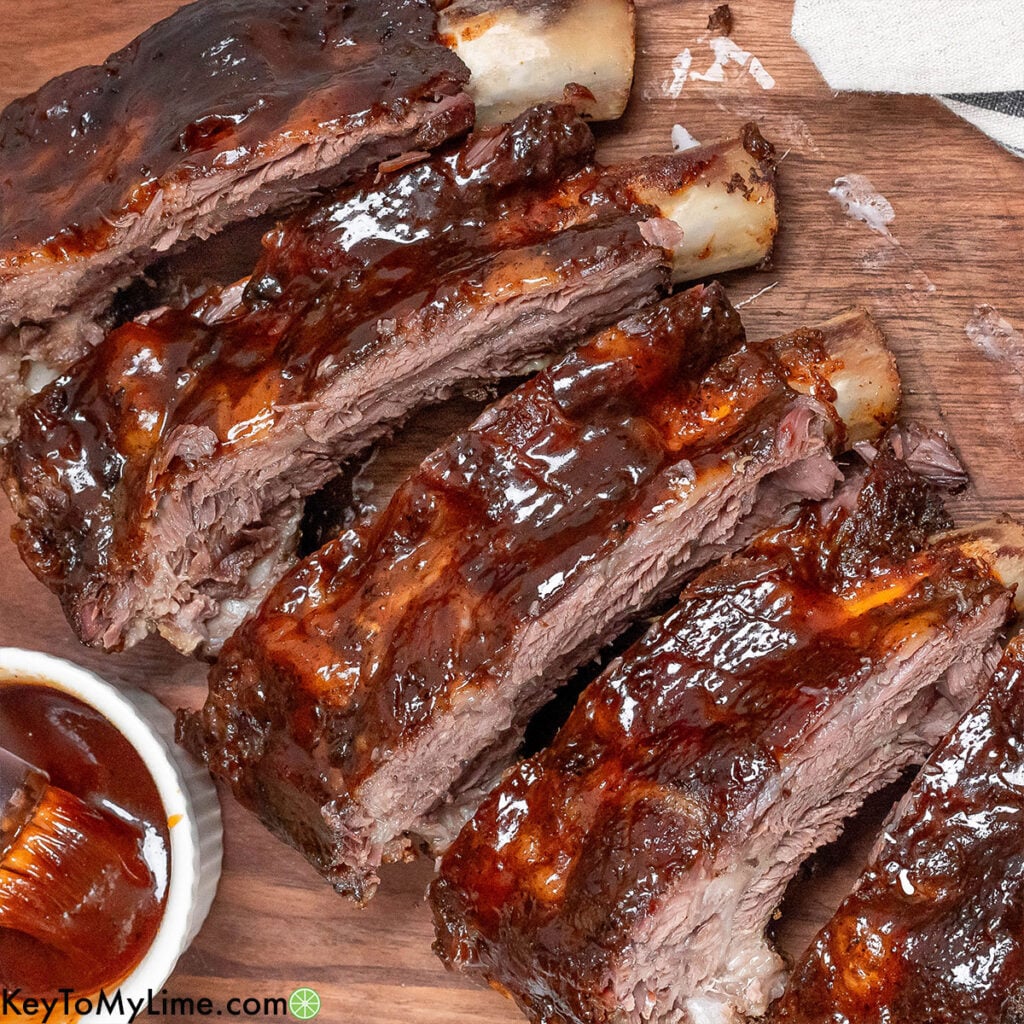 The best beef ribs in oven recipe.