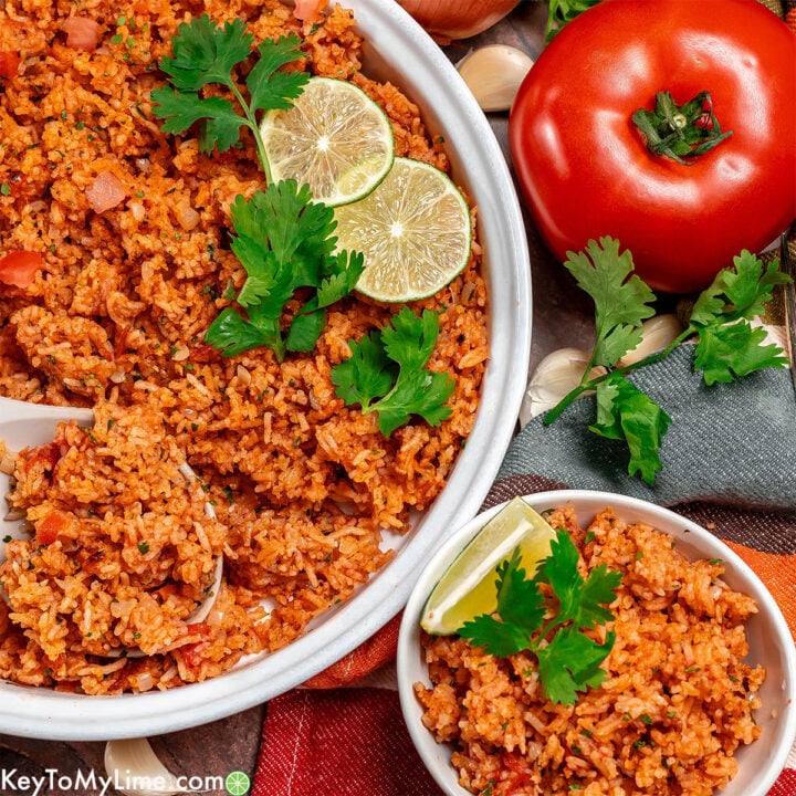 The best rice cooker Mexican rice recipe.