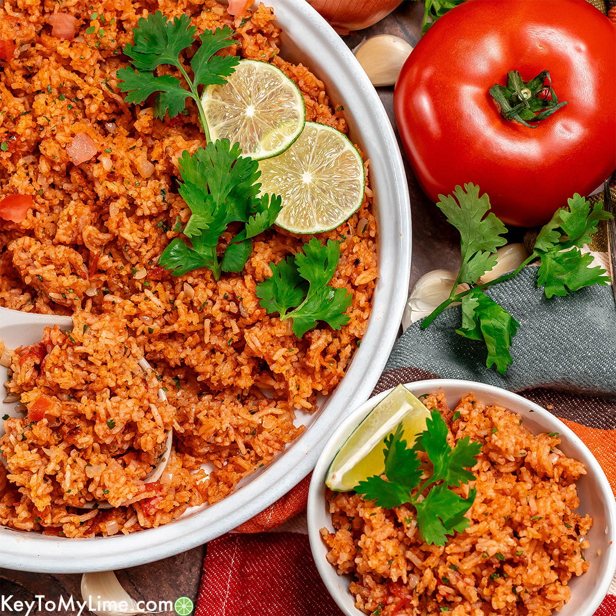 The best rice cooker Mexican rice recipe.